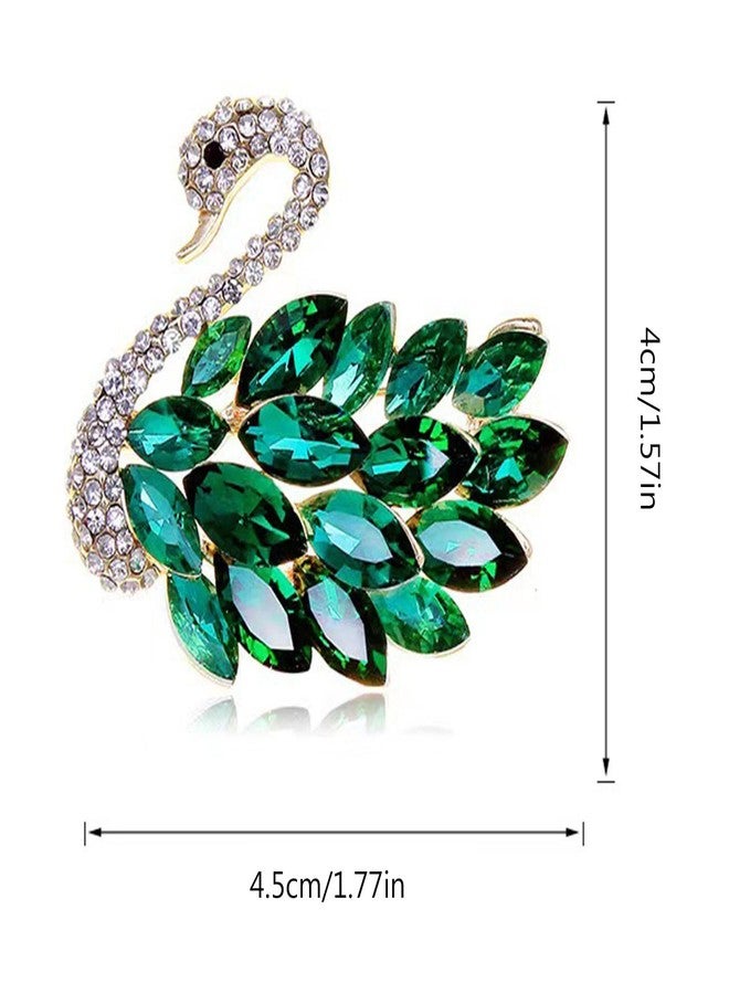YZYDF Exquisite Swan Brooch Pin able Swan Pin Swan Corsage Pin Clothing Jewelry Gift for Individuals - Image 3